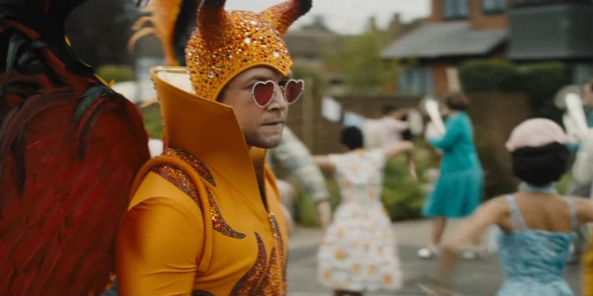 Rocketman (2019) scenes