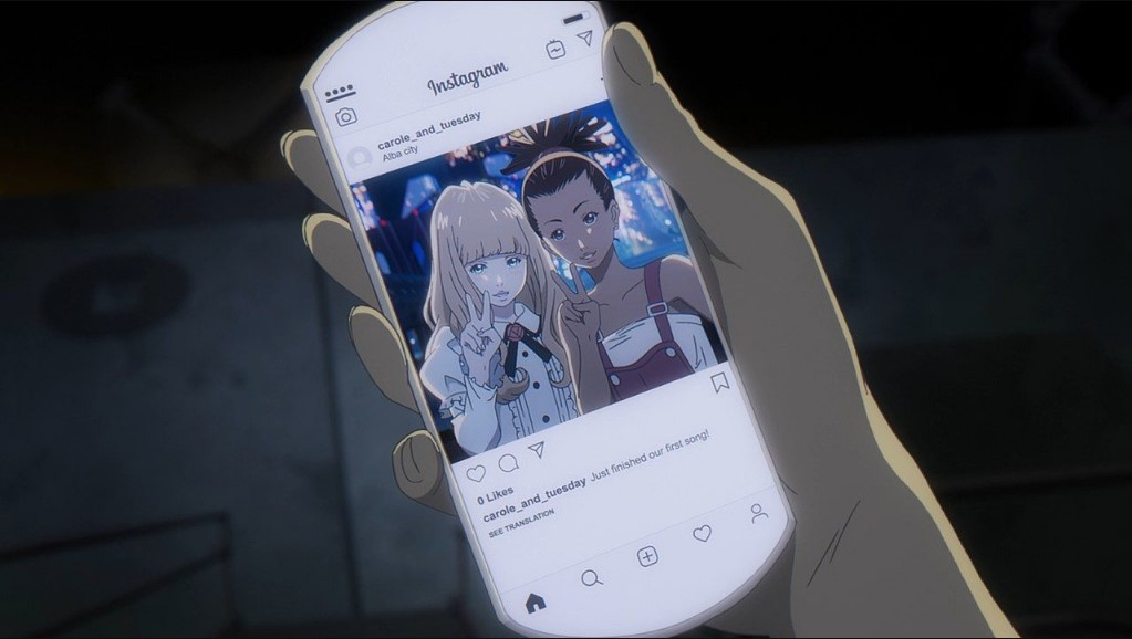 Carole & Tuesday (2019) Netflix TV Series Cute moment