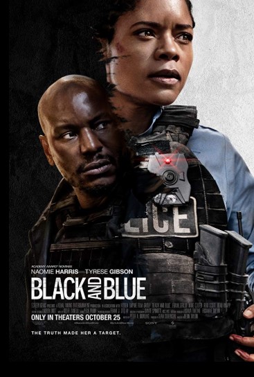 Black and Blue Poster