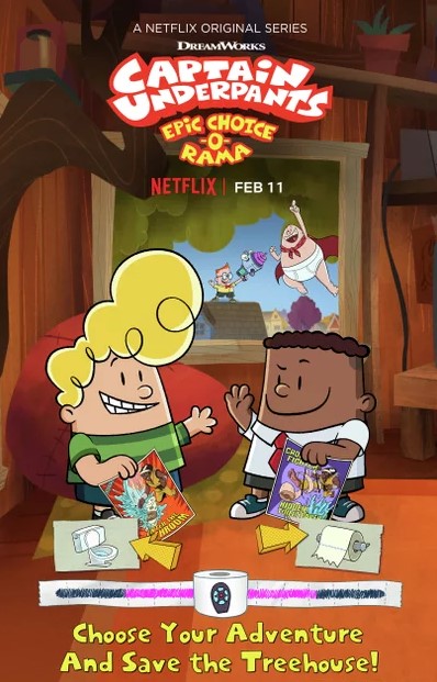 Captain Underpants Epic Choice-o-Rama (2020) Poster